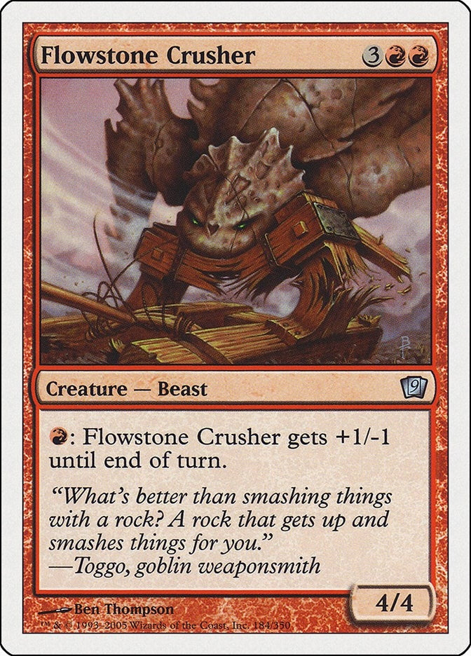 Flowstone Crusher (184) (9th Edition)