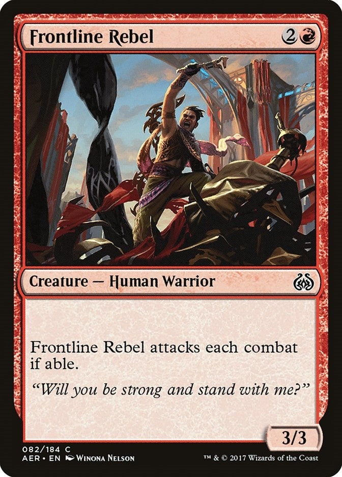 Frontline Rebel (82) (Aether Revolt)