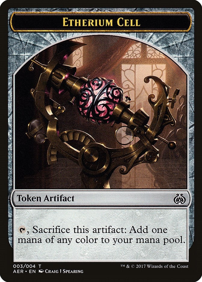 Etherium Cell Token (3) (Aether Revolt)