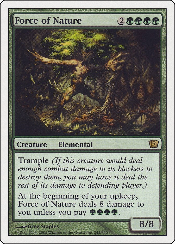 Force of Nature (242) (9th Edition)