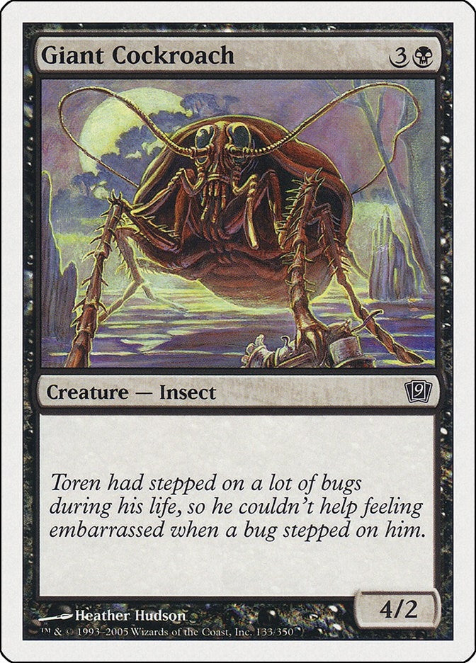 Giant Cockroach (133) (9th Edition)