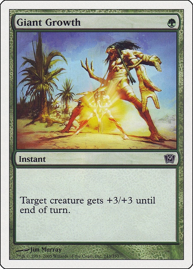 Giant Growth (243) (9th Edition)