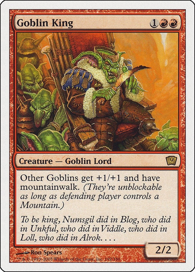 Goblin King (192) (9th Edition)