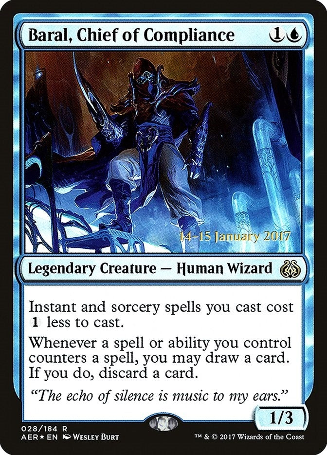 Baral, Chief of Compliance (28) (Prerelease Cards)