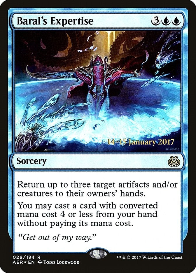 Baral's Expertise (29) (Prerelease Cards)