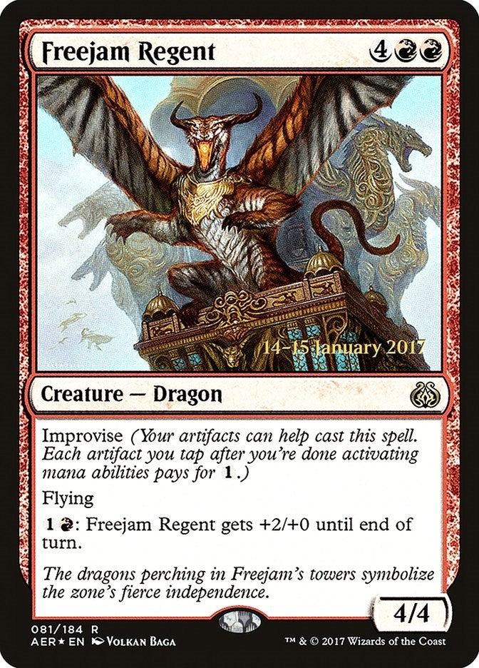 Freejam Regent (81) (Prerelease Cards)