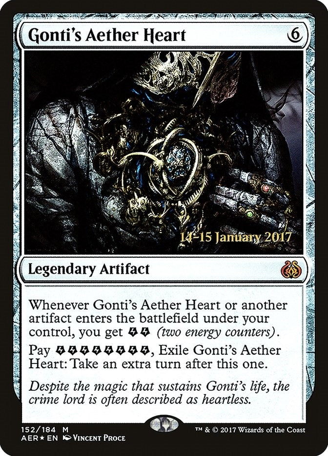Gonti's Aether Heart (152) (Prerelease Cards)