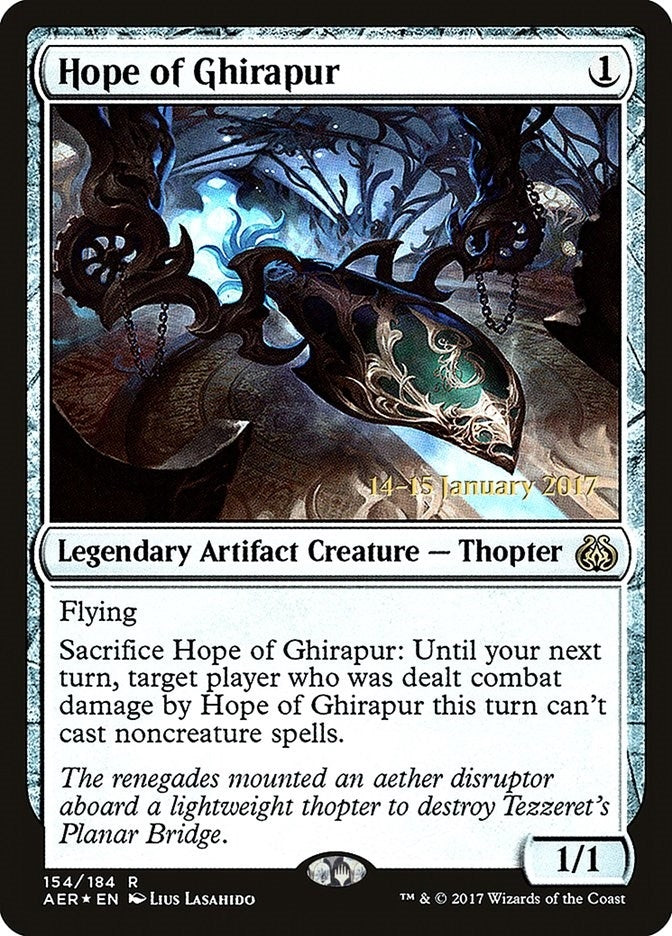 Hope of Ghirapur (154) (Prerelease Cards)