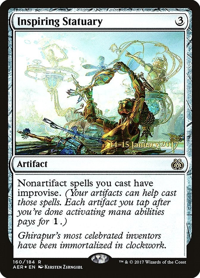 Inspiring Statuary (160) (Prerelease Cards)