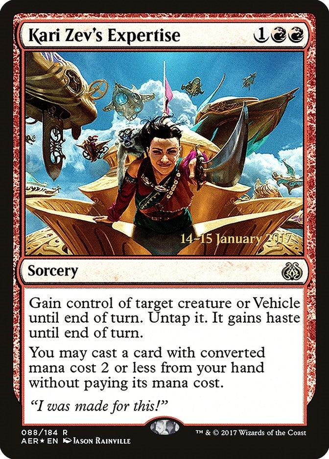 Kari Zev's Expertise (88) (Prerelease Cards)