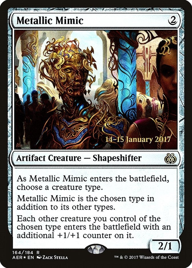 Metallic Mimic (164) (Prerelease Cards)