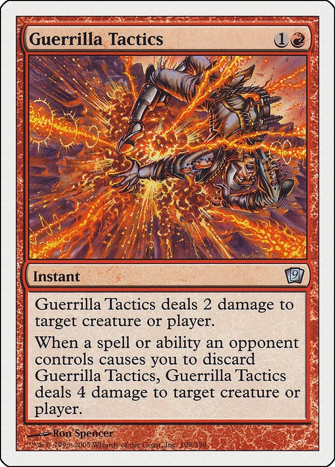 Guerrilla Tactics (196) (9th Edition)