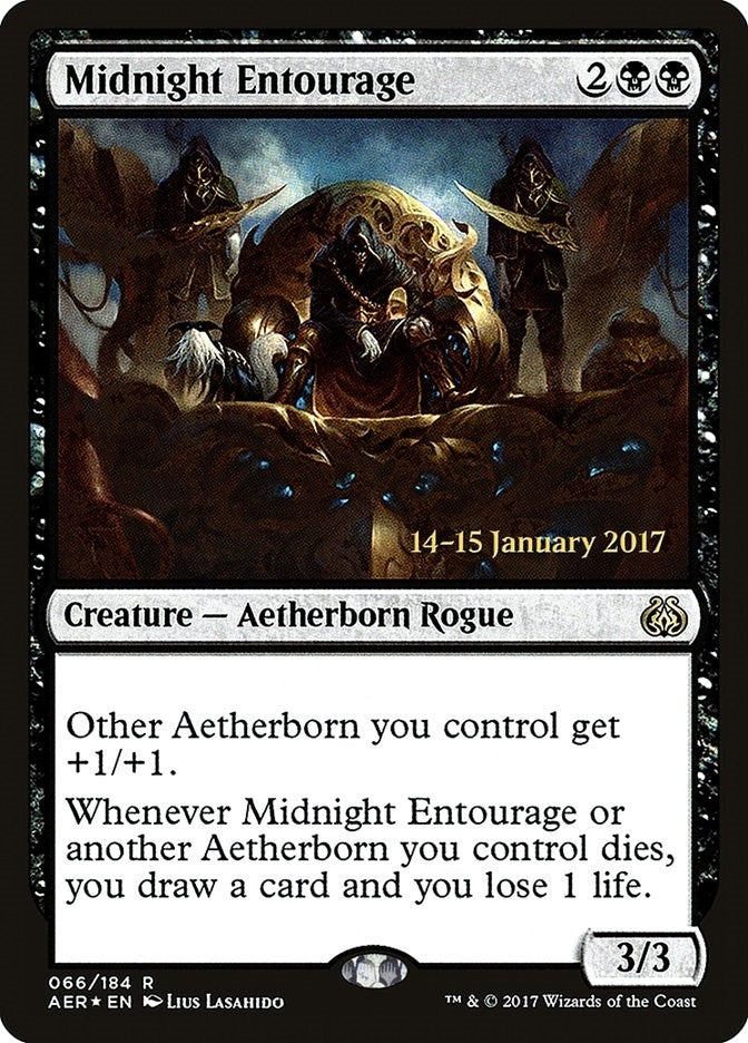 Midnight Entourage (66) (Prerelease Cards)
