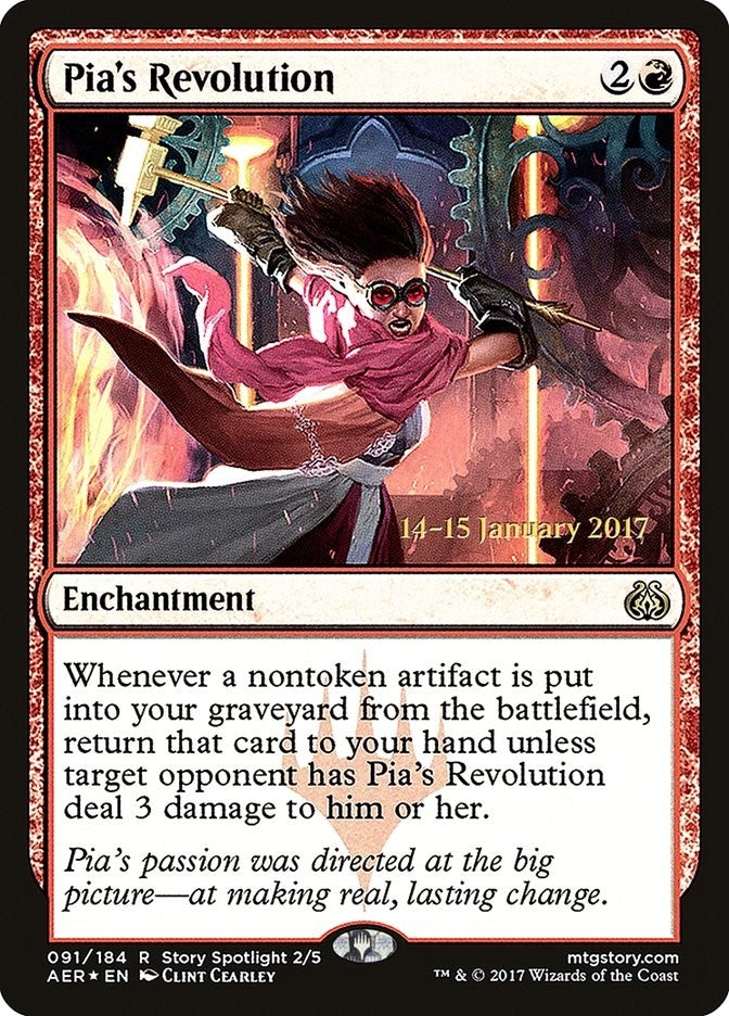Pia's Revolution (91) (Prerelease Cards)