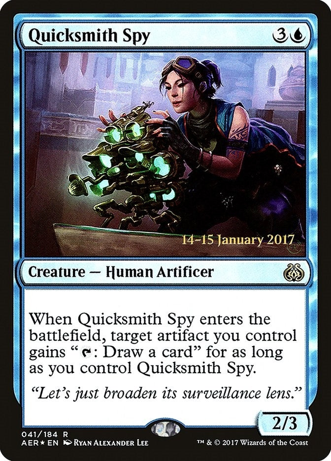 Quicksmith Spy (41) (Prerelease Cards)