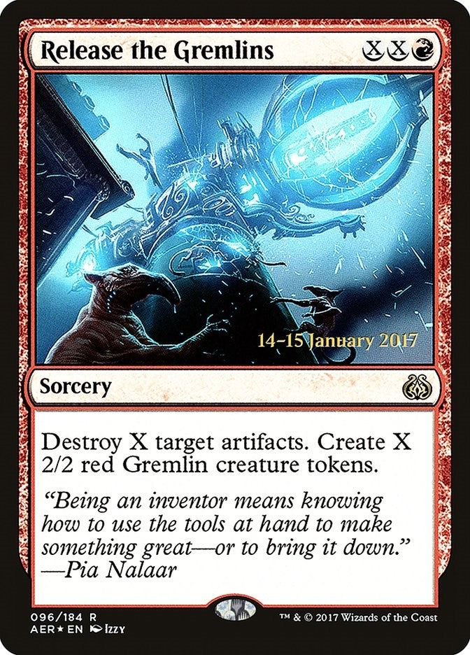 Release the Gremlins (96) (Prerelease Cards)