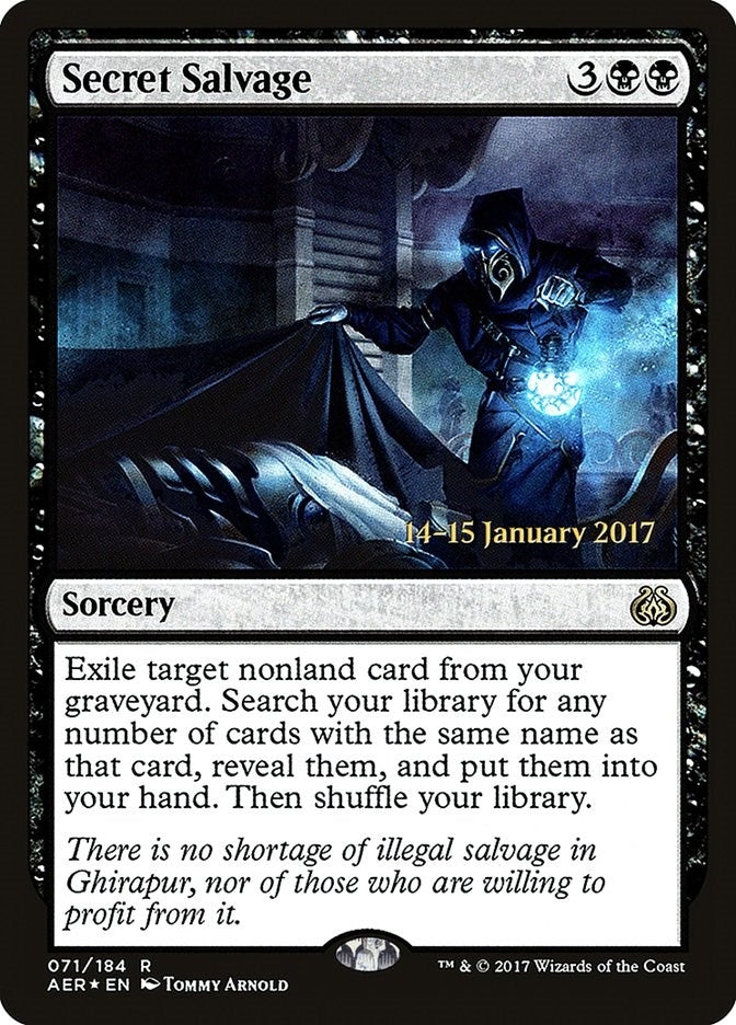 Secret Salvage (71) (Prerelease Cards)