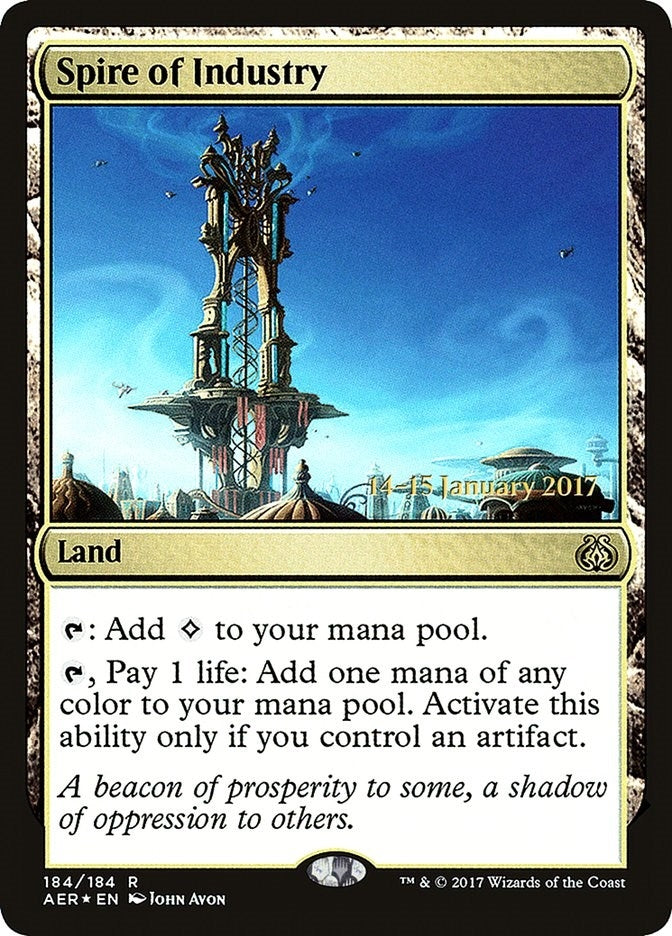 Spire of Industry (184) (Prerelease Cards)