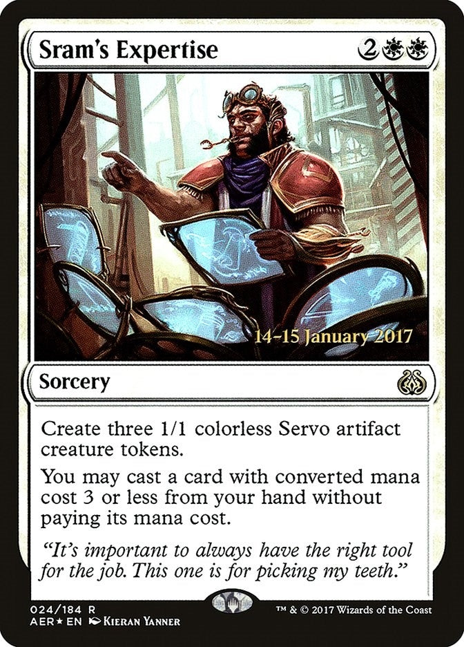 Sram's Expertise (24) (Prerelease Cards)