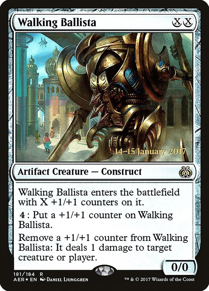 Walking Ballista (181) (Prerelease Cards)