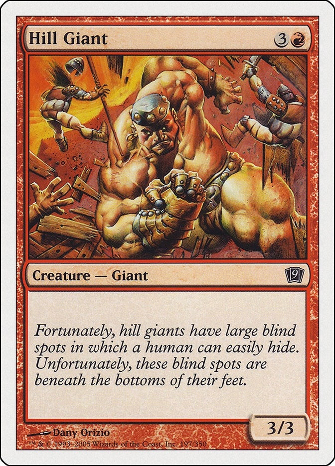 Hill Giant (197) (9th Edition)