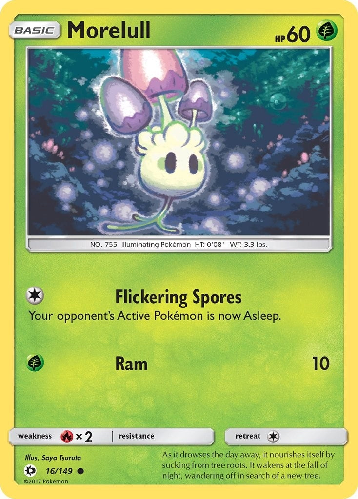 Image for Morelull (16/149) (SM Base Set) - Pokemon