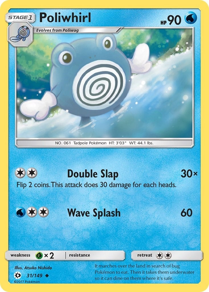 Image for Poliwhirl (31/149) (SM Base Set) - Pokemon