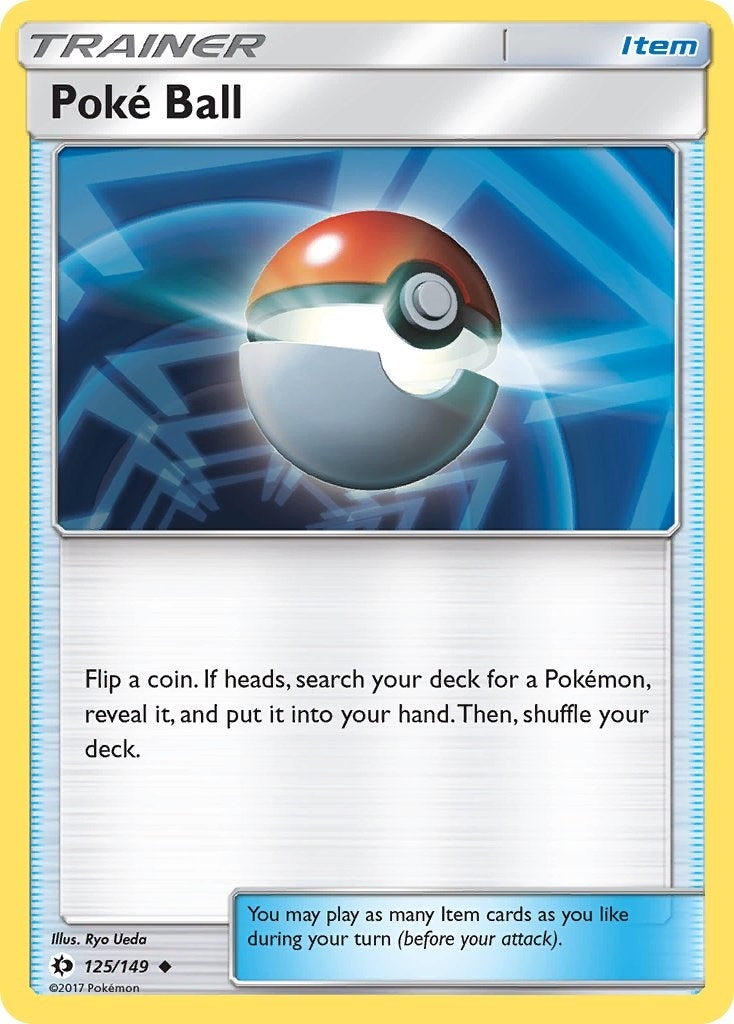 Image for Poke Ball (125/149) (SM Base Set) - Pokemon