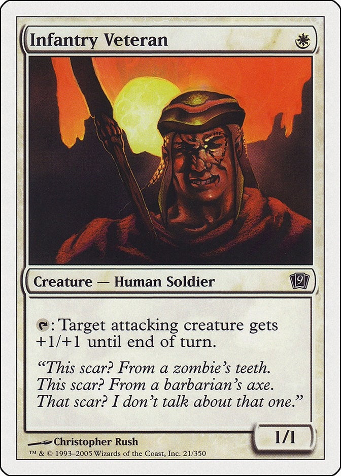 Infantry Veteran (21) (9th Edition)