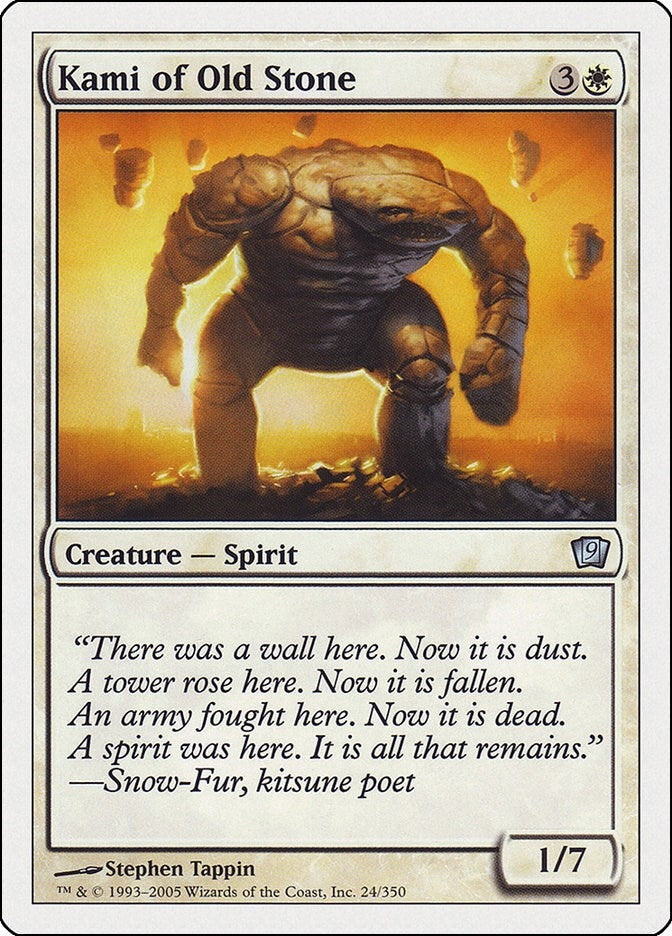 Kami of Old Stone (24) (9th Edition)