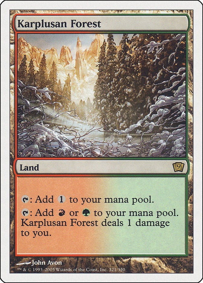 Karplusan Forest (321) (9th Edition)