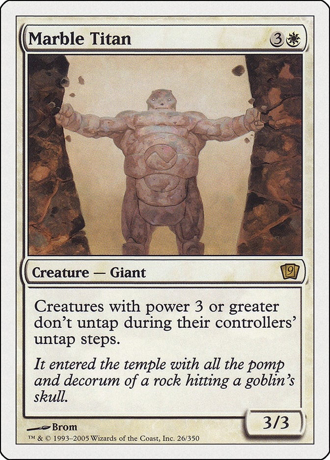 Marble Titan (26) (9th Edition)