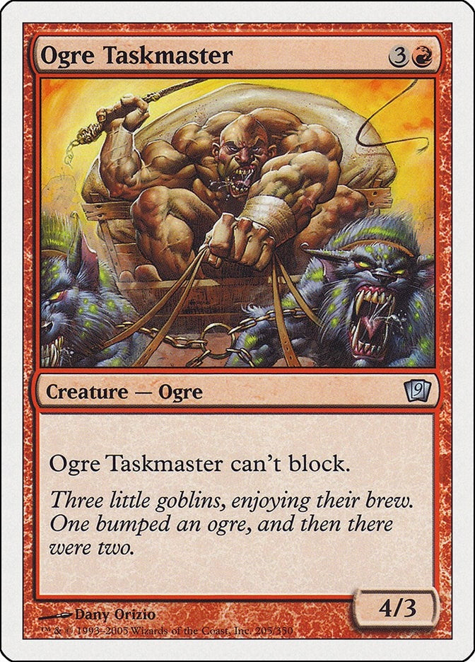 Ogre Taskmaster (205) (9th Edition)