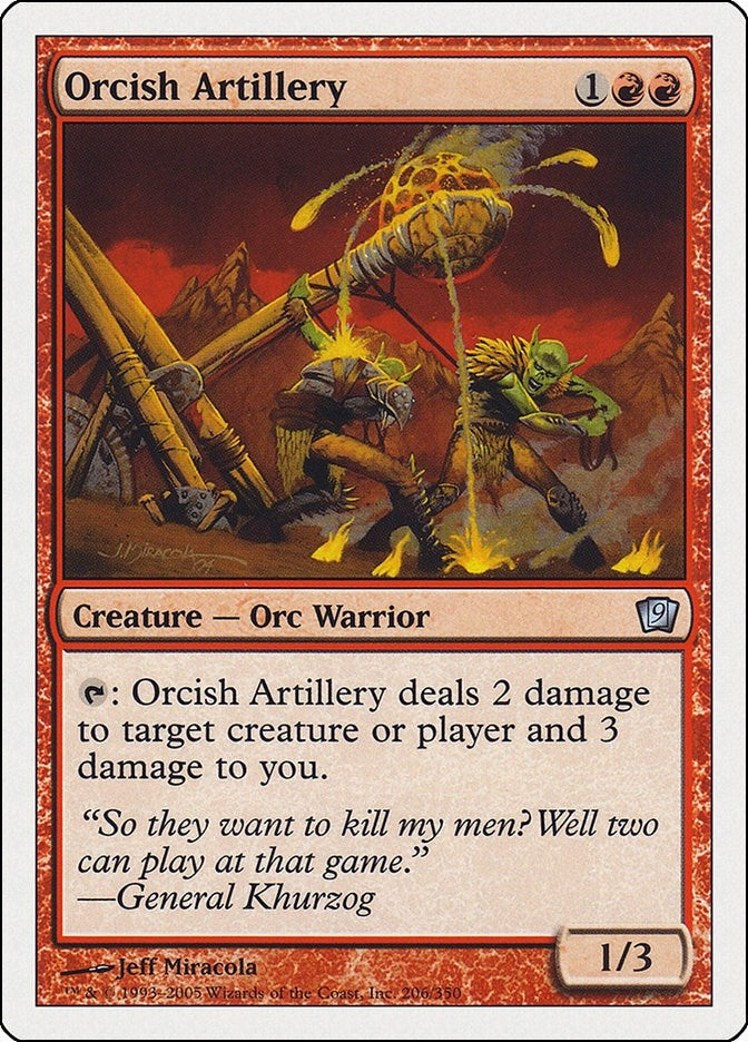 Orcish Artillery (206) (9th Edition)