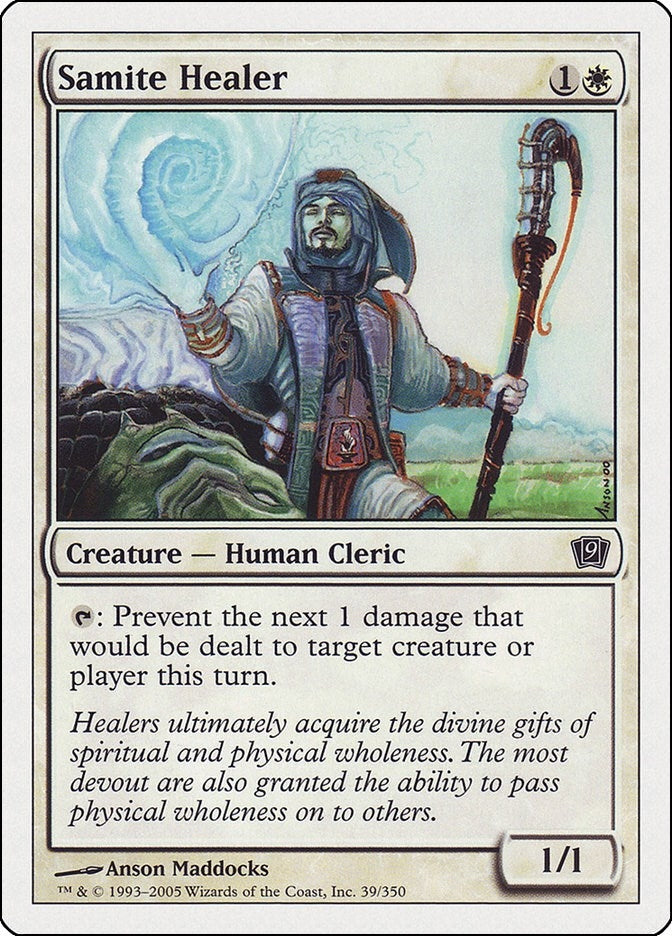 Samite Healer (39) (9th Edition)