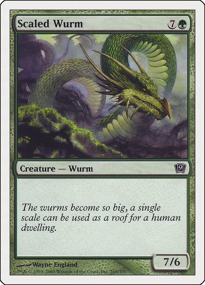 Scaled Wurm (269) (9th Edition)