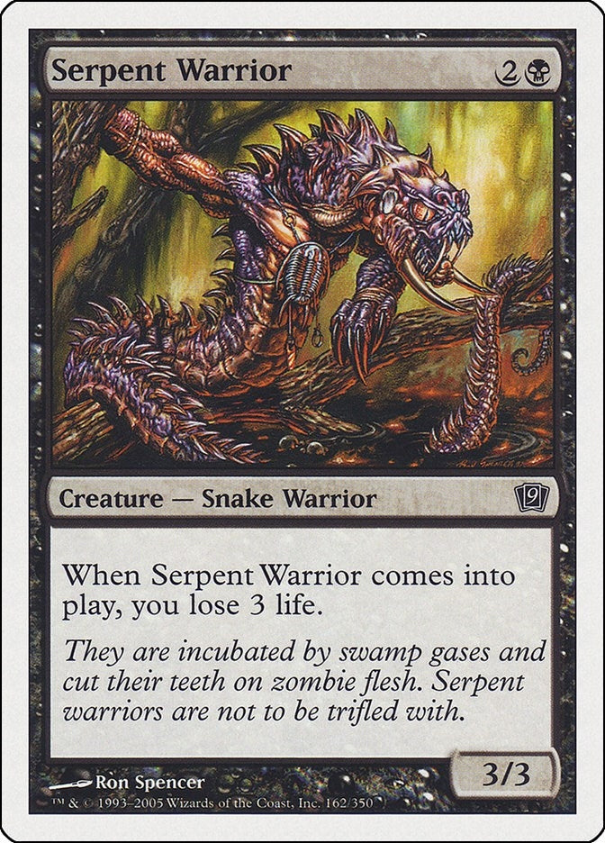 Serpent Warrior (9th Edition)