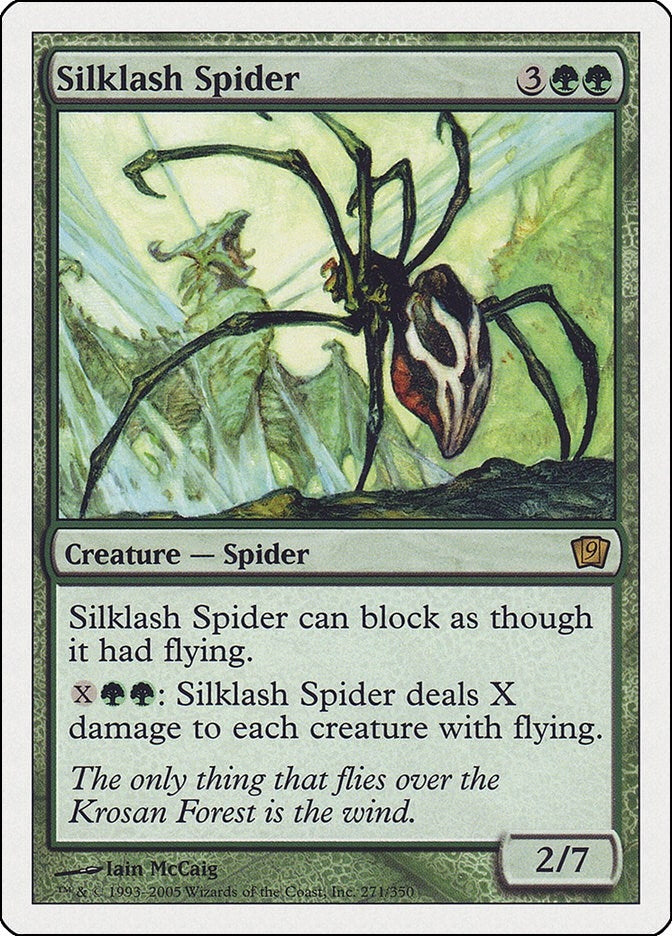 Silklash Spider (9th Edition)