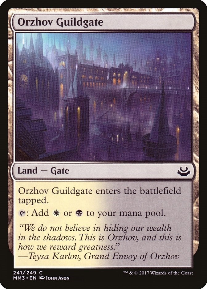 Orzhov Guildgate (241) (Modern Masters 2017)