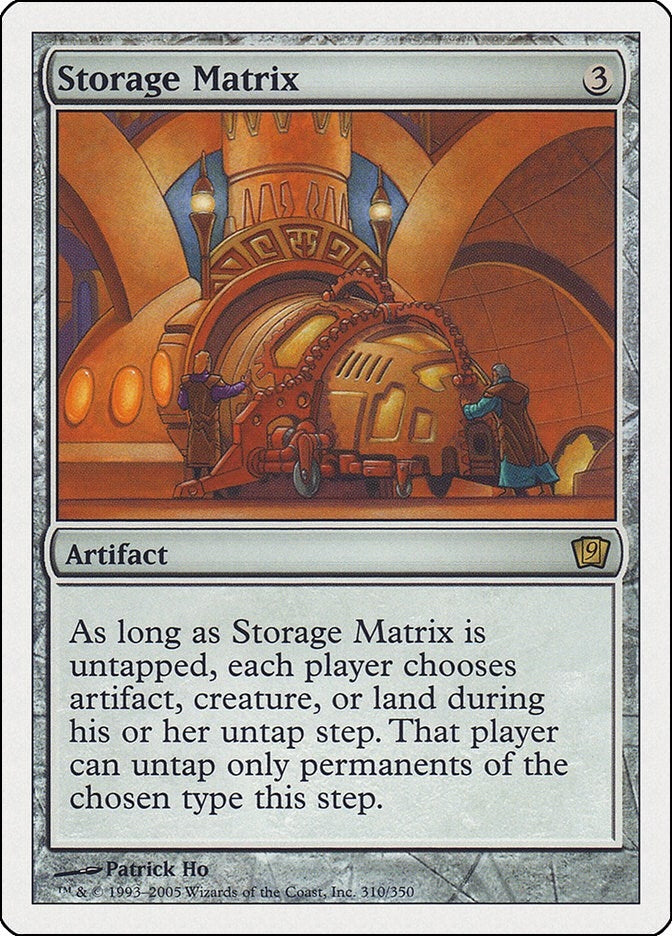 Storage Matrix (310) (9th Edition)