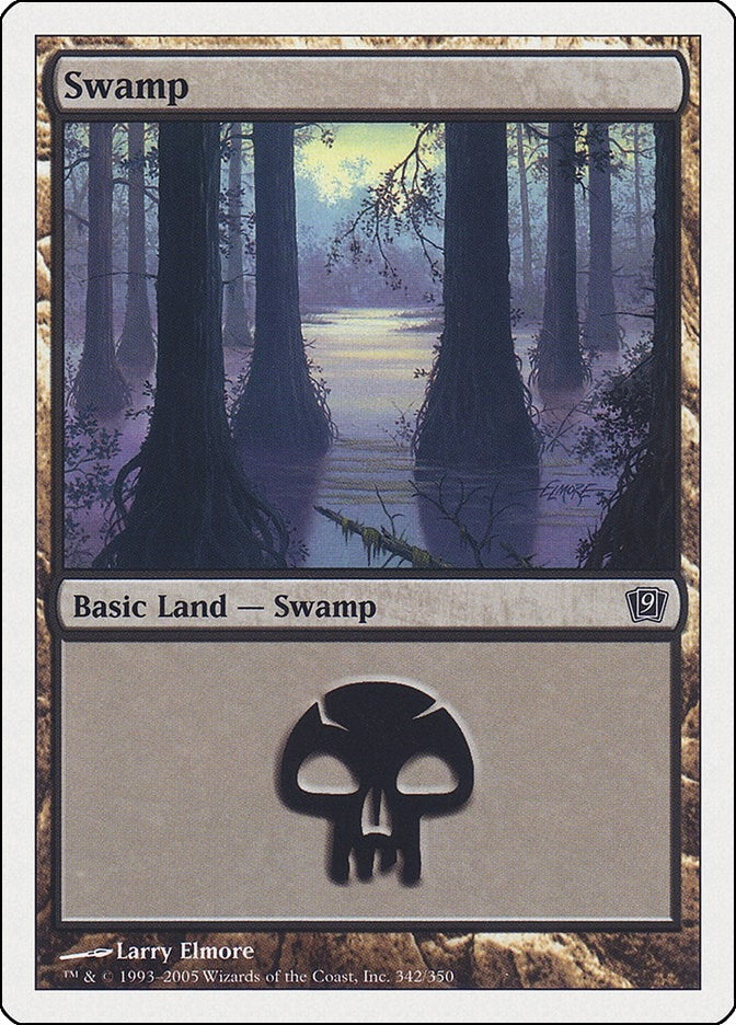 Swamp (342) (342) (9th Edition)