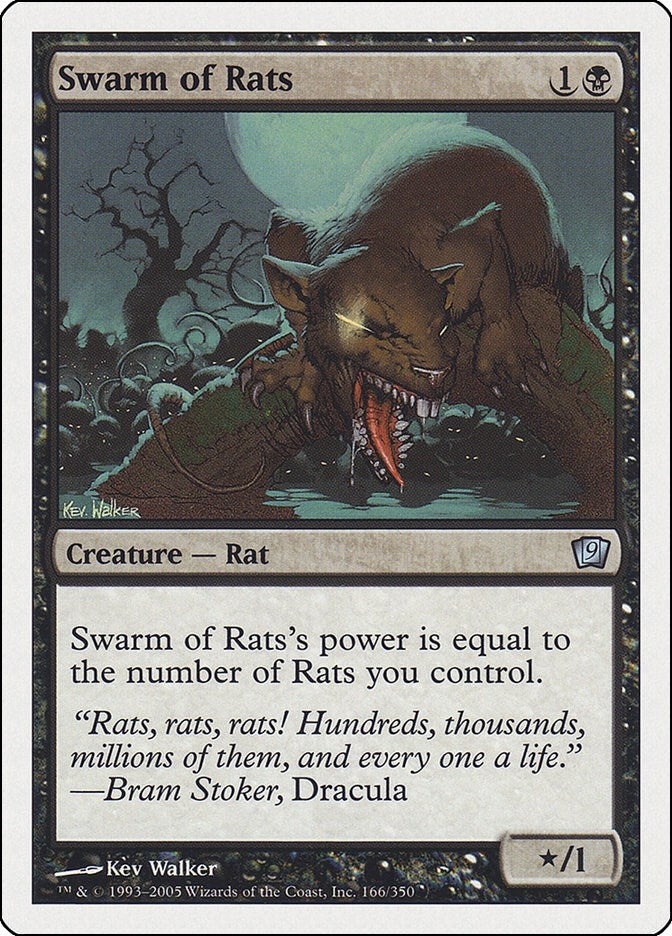 Swarm of Rats (166) (9th Edition)