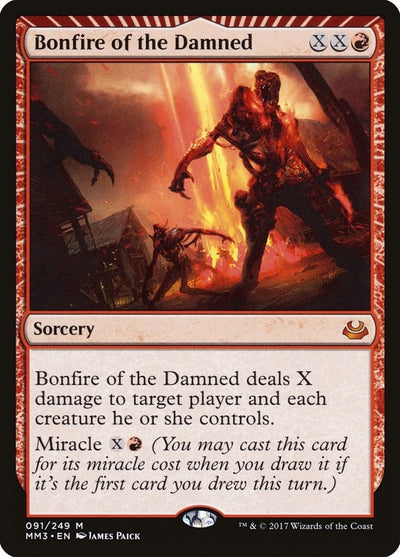 Bonfire of the Damned (91) (Modern Masters 2017)