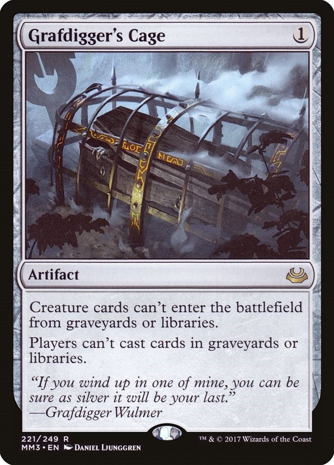 Grafdigger's Cage (221) (Modern Masters 2017)