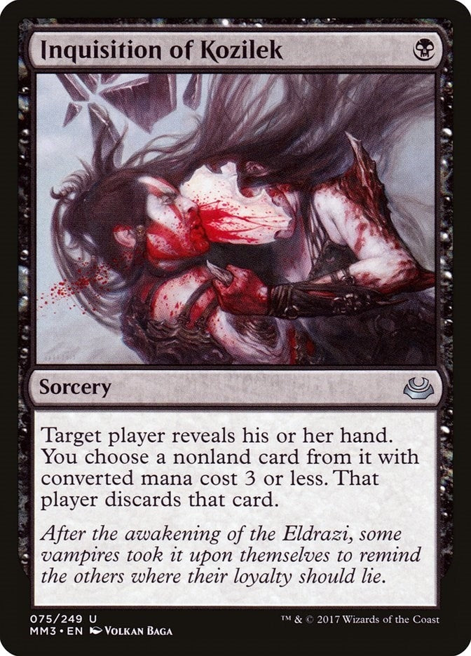 Inquisition of Kozilek (75) (Modern Masters 2017)