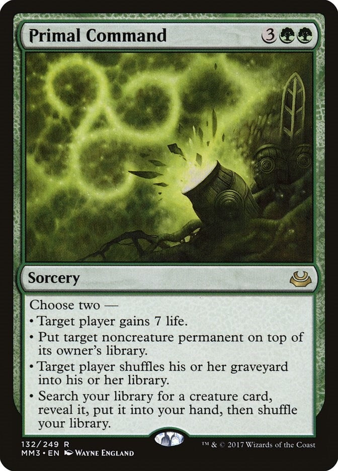 Primal Command (132) (Modern Masters 2017)