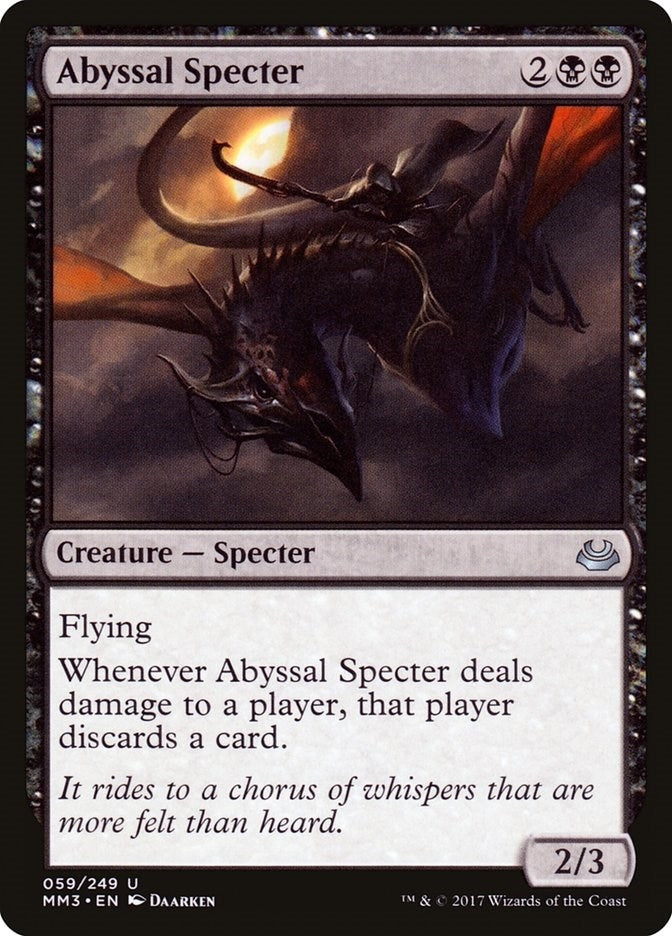 Abyssal Specter (59) (Modern Masters 2017)