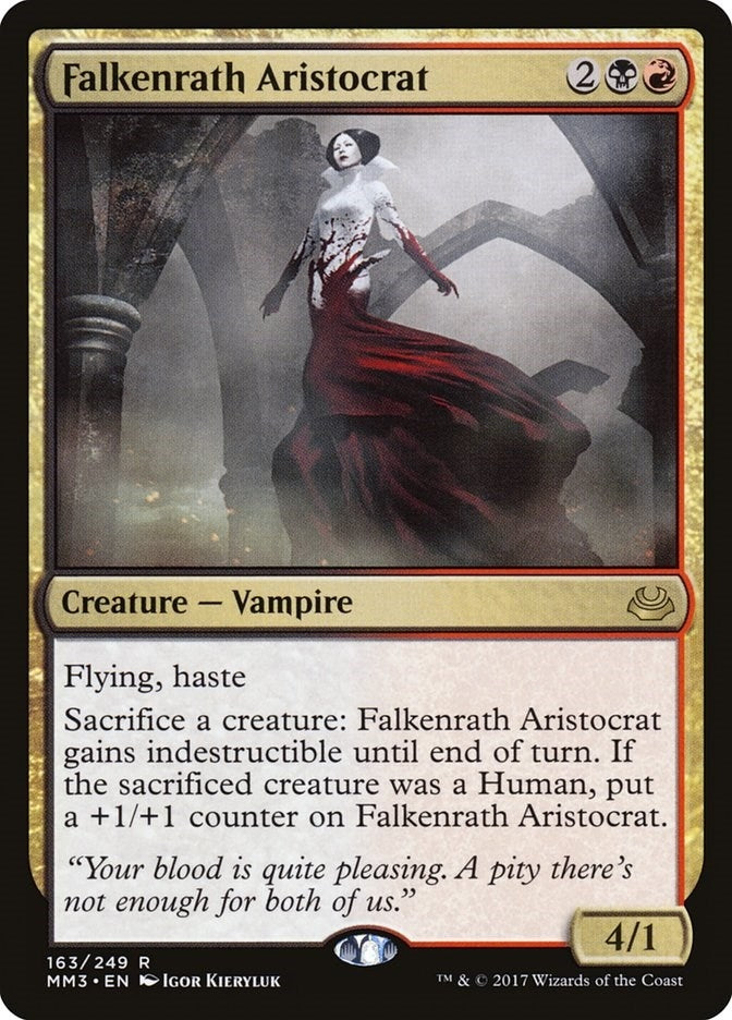 Falkenrath Aristocrat (163) (Modern Masters 2017)