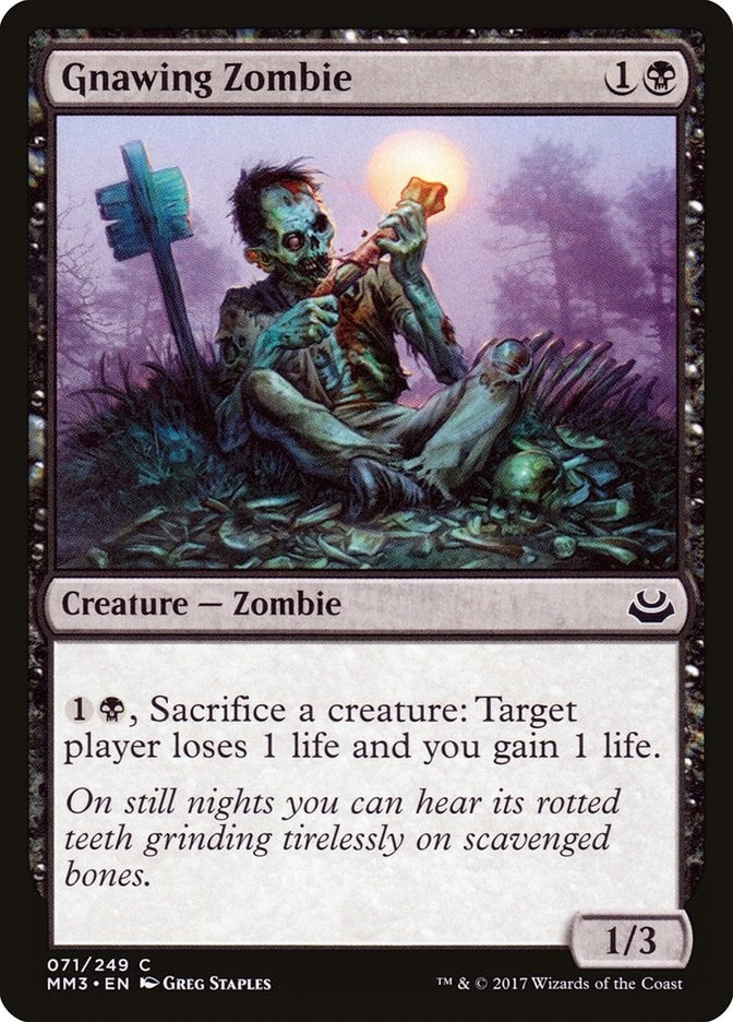 Gnawing Zombie (71) (Modern Masters 2017)