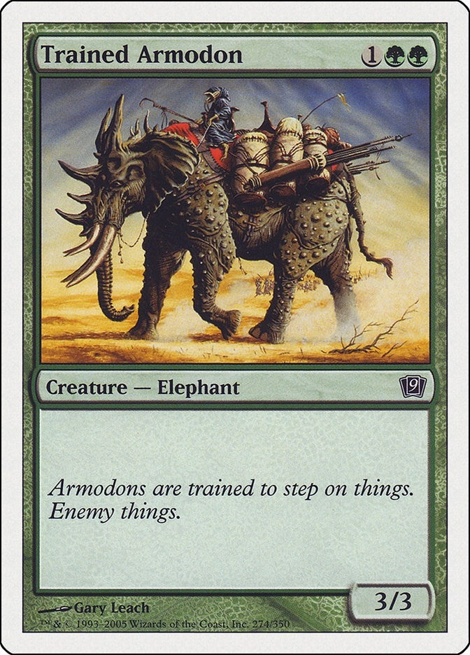 Trained Armodon (274)